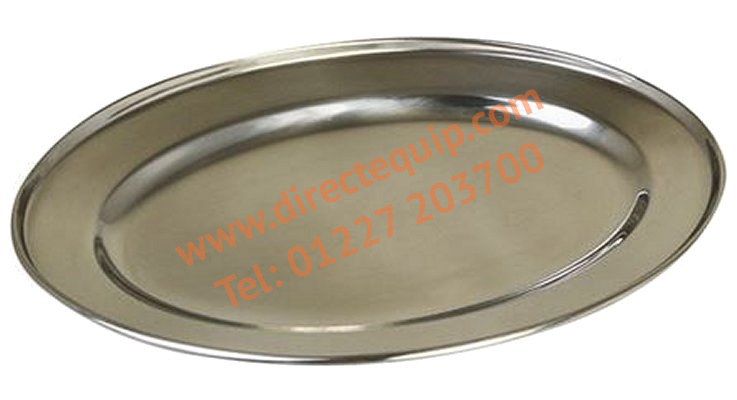 Stainless Steel Oval Meat Flats in 8 Sizes