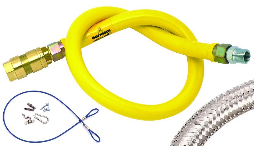 Dormont 3/4 inch Braided Gas Hoses