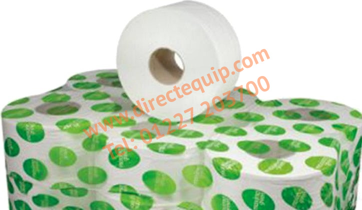 Mini Jumbo 2 Ply Toilet Roll Tissue 2P1502 & 2P2002