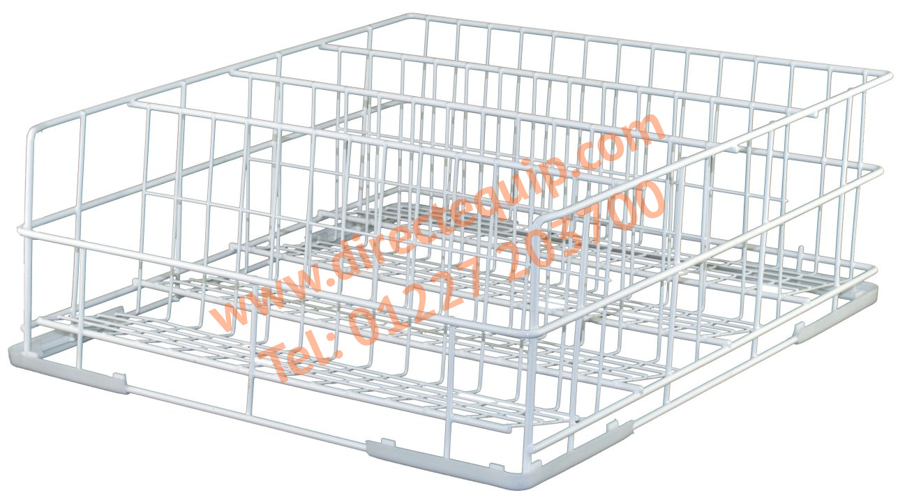 Sloped Glass Basket 4 Rows 400x400, 450x450 & 500x500mm