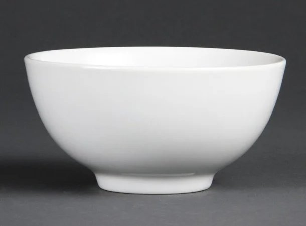 Olympia Whiteware Rice Bowls 130mm 390ml