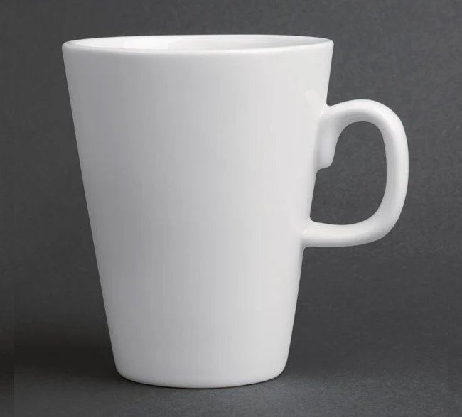 Olympia Whiteware Latte Mugs 310ml