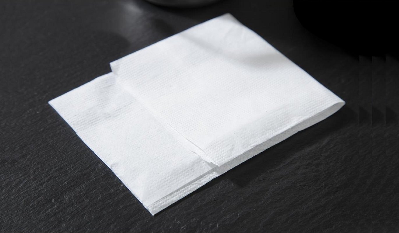 White Lunch Napkins 1ply M Fold (Qty 6000)