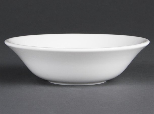 Olympia Whiteware Oatmeal Bowls 150mm 300ml
