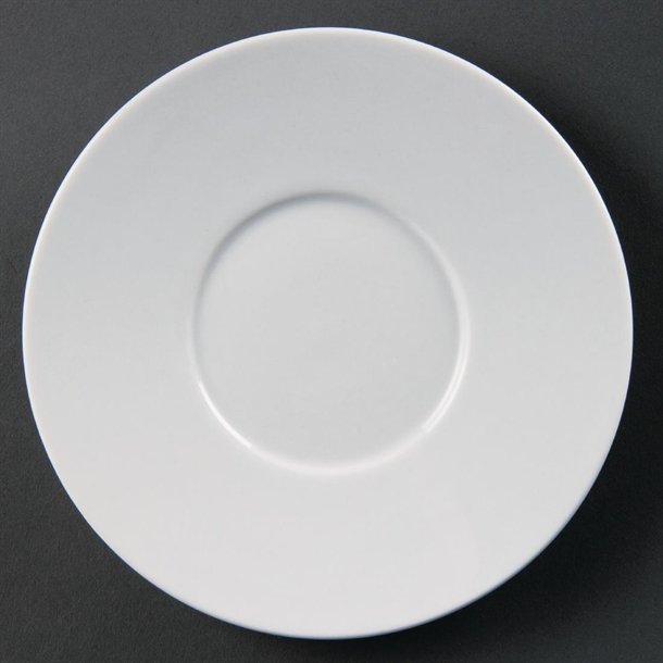 Olympia Whiteware Elegant Saucers (Fits Elegant Cups CD735)