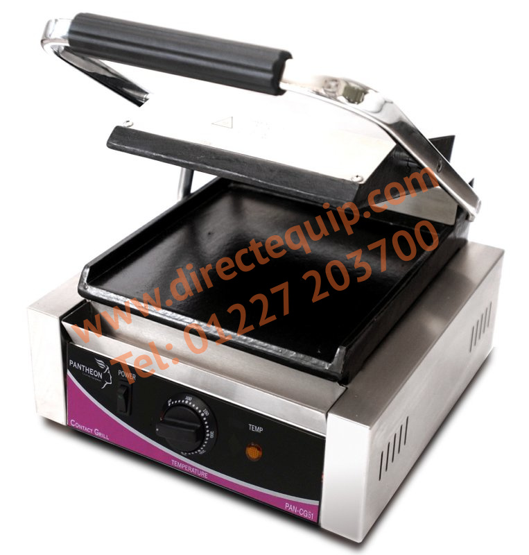 Pantheon 290mm Smooth Contact/Panini Grill CGS1S