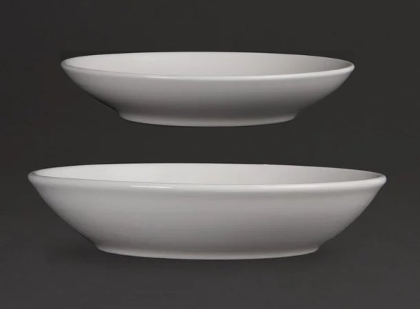 Olympia Whiteware Coupe Bowls
