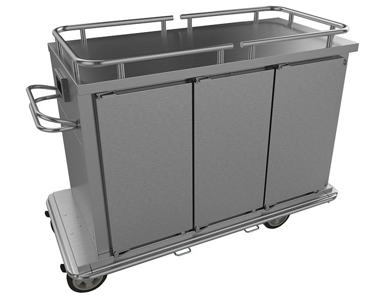 Chieftain Heated Food Trolley Cap: 30 x 1/1 GN Falcon HT3