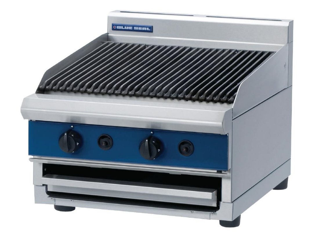 Blue Seal 600mm Gas Chargrill Bench Model G594-B