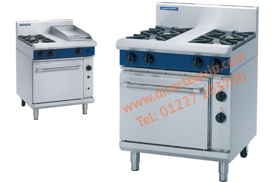 Blue Seal GE505D-C 750mm Gas Range Electric Static Oven