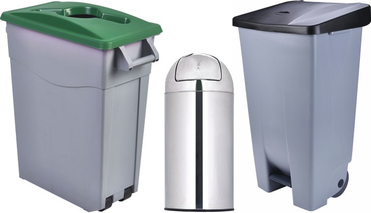 General Use & Recycling Bins