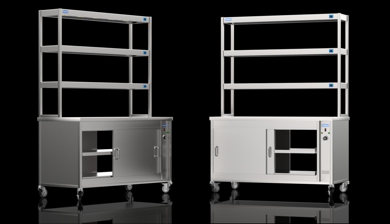 NordStar Hot Cupboards with Heated Gantries
