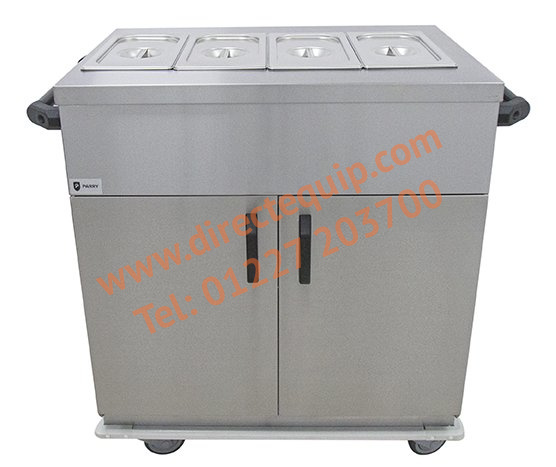 Parry Mobile Bain Marie Servery W865mm Cap: 20 Plated Meals 1894