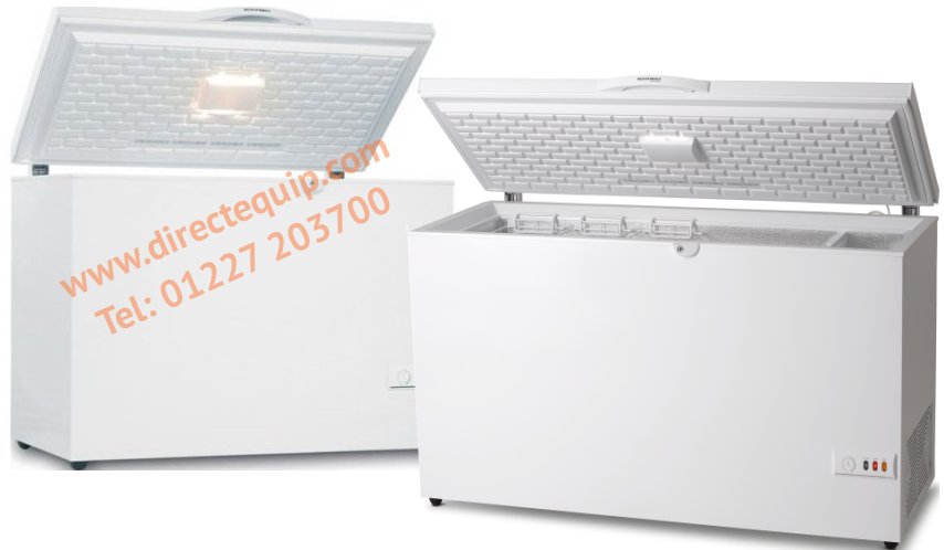 Vestfrost Super-Efficient White Chest Freezers SE255, SE325