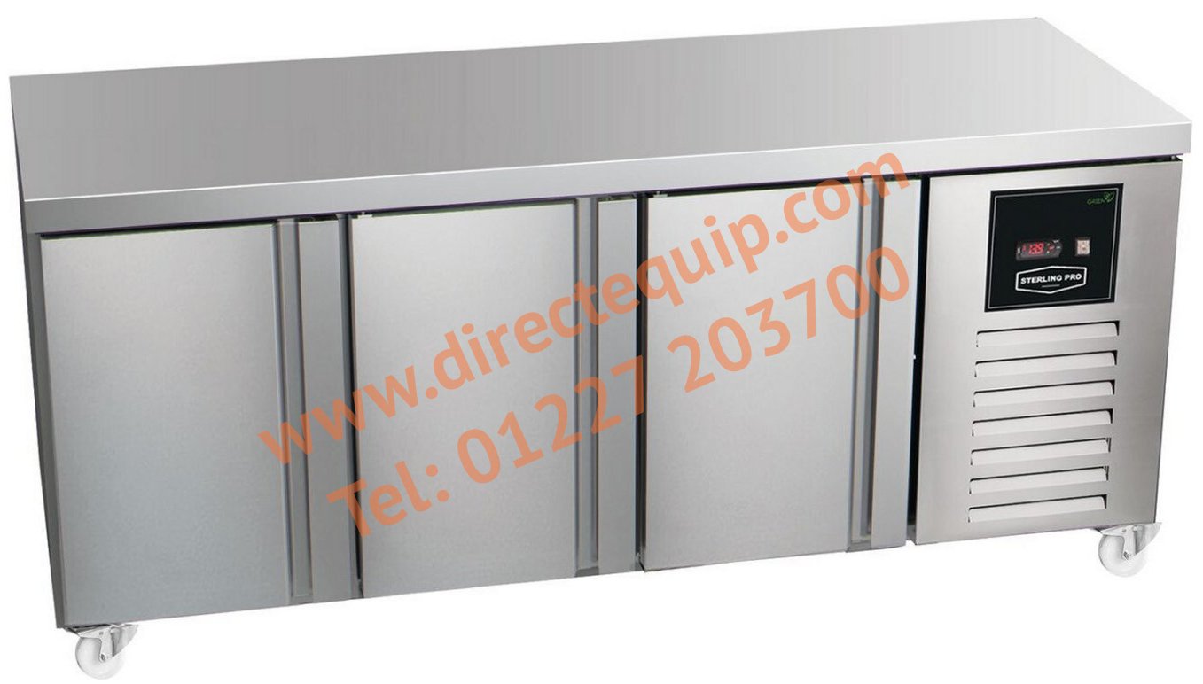 Sterling Pro 3 Door Gastronorm Refrigerated Counter W1792mm SPI-7-180-30