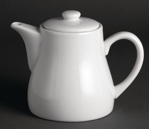 Olympia Whiteware Tea Pots