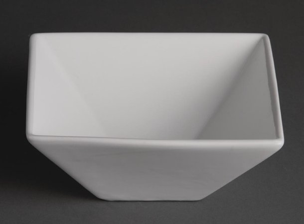 Olympia Whiteware Square Bowls 170mm