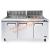 Atosa 3 Door Refrigerated Salad Prep Counter W1850mm MSF8304GR - view 3