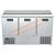 Foster 3 Door Refrigerated Saladette Counter W1365mm XRS3H - view 1