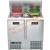 Foster 2 Door Refrigerated Saladette Counter W900mm XRS2H - view 1