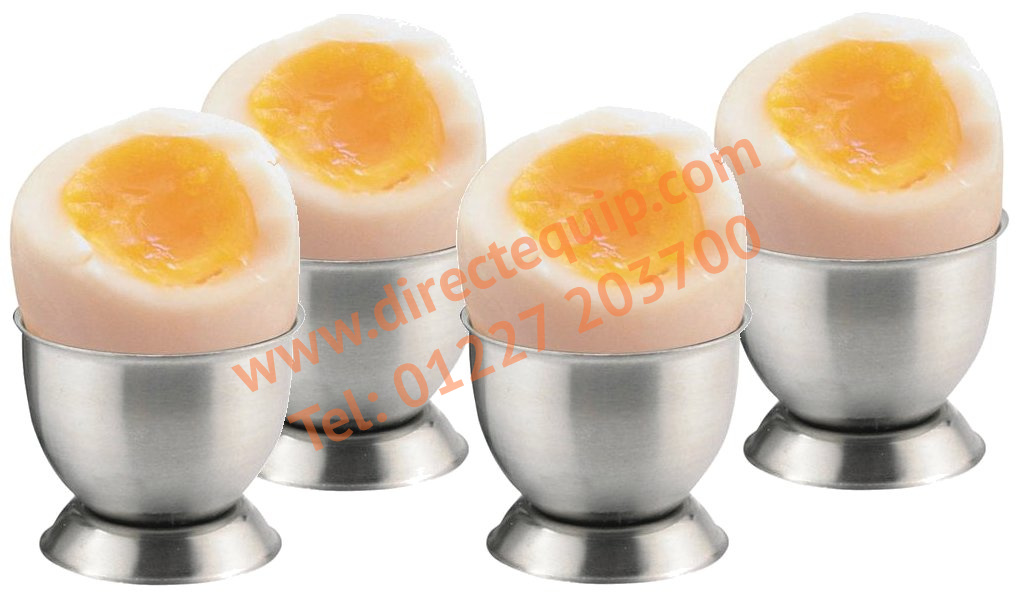 Stainless Steel Egg Cups Boxed