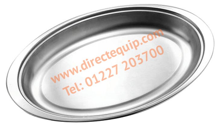 Stainless Steel Vegetable Dish in 2 Sizes