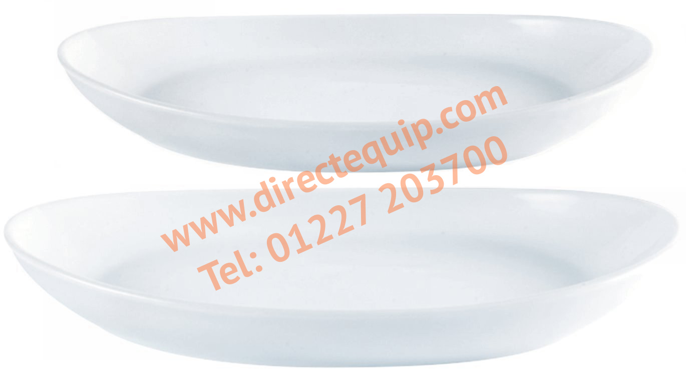 Porcelite Oval Bistro Platters