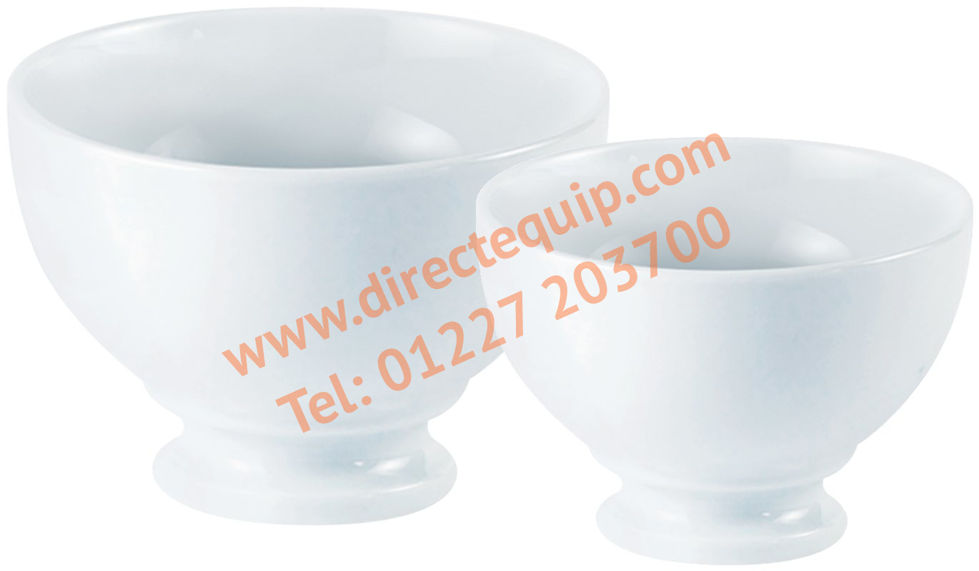 Porcelite Footed Rice Bowls