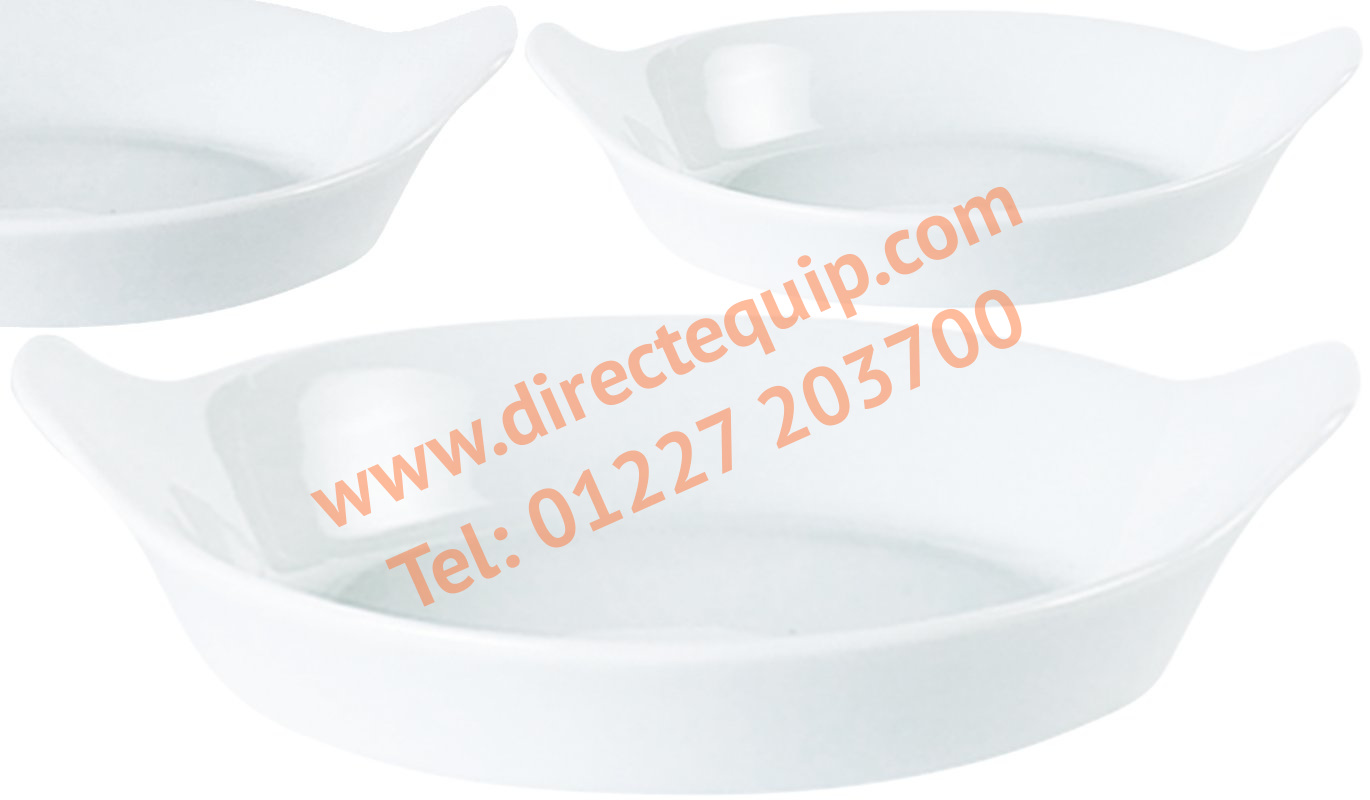 Porcelite Round Eared Dishes