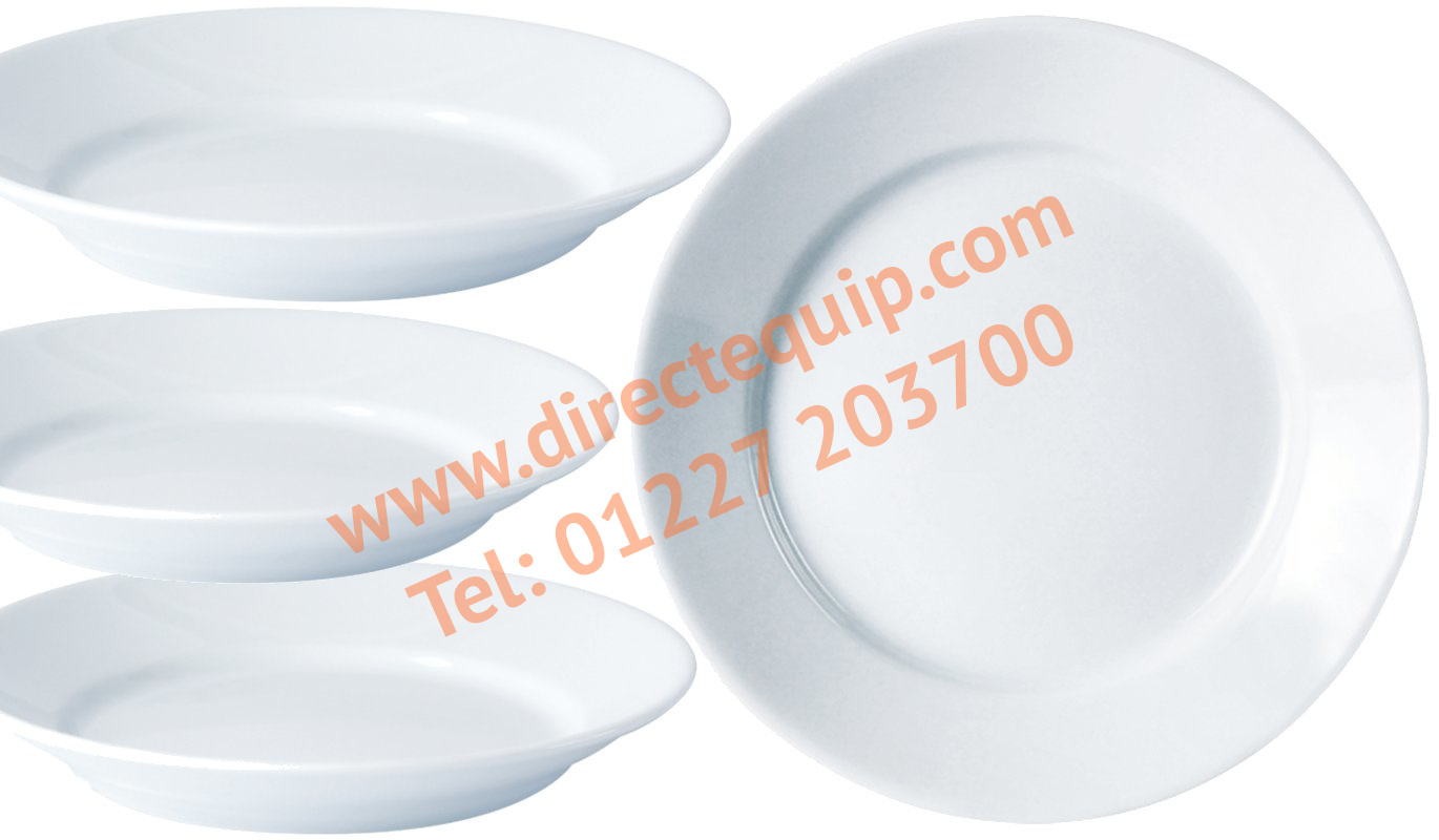 Porcelite Deep Winged Plates