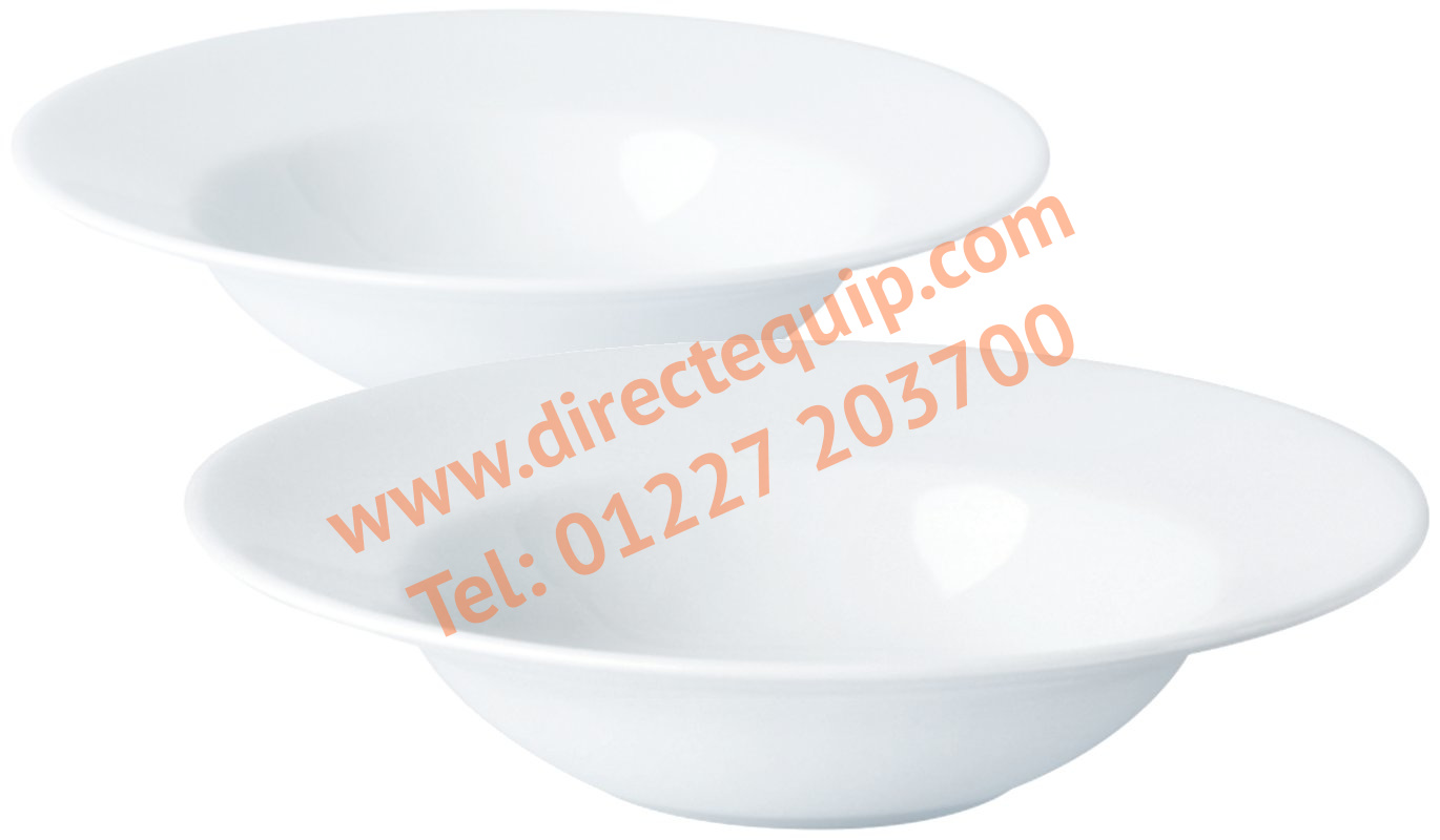 Porcelite Winged Pasta/Soup Bowls