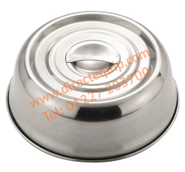 Stainless Steel Plate Covers in 2 Sizes, Diameter 200 & 265mm