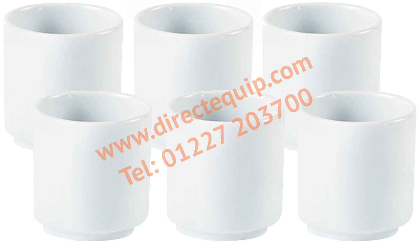 Porcelite Egg Cups - Toothpick Holders