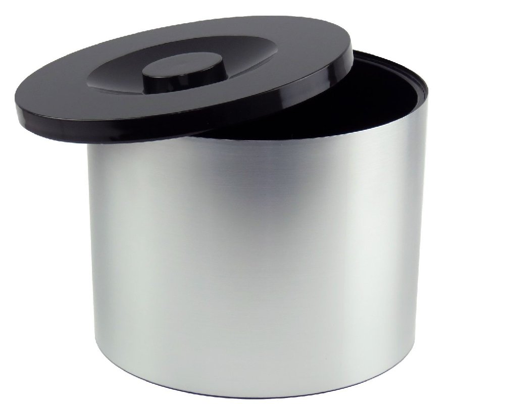 Beaumont Plastic Ice Bucket Foil Wrapped 6Ltr