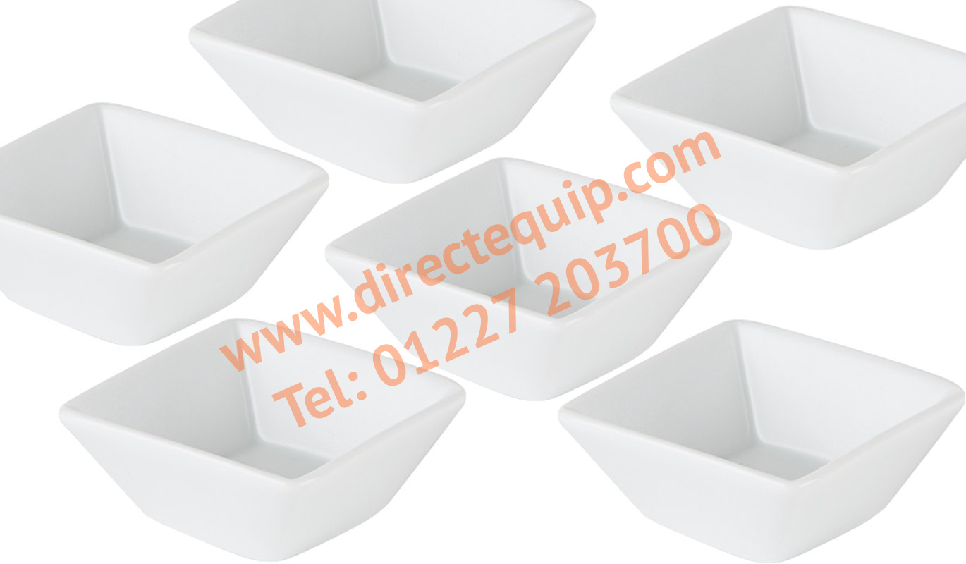 Porcelite Twist Dip Dishes