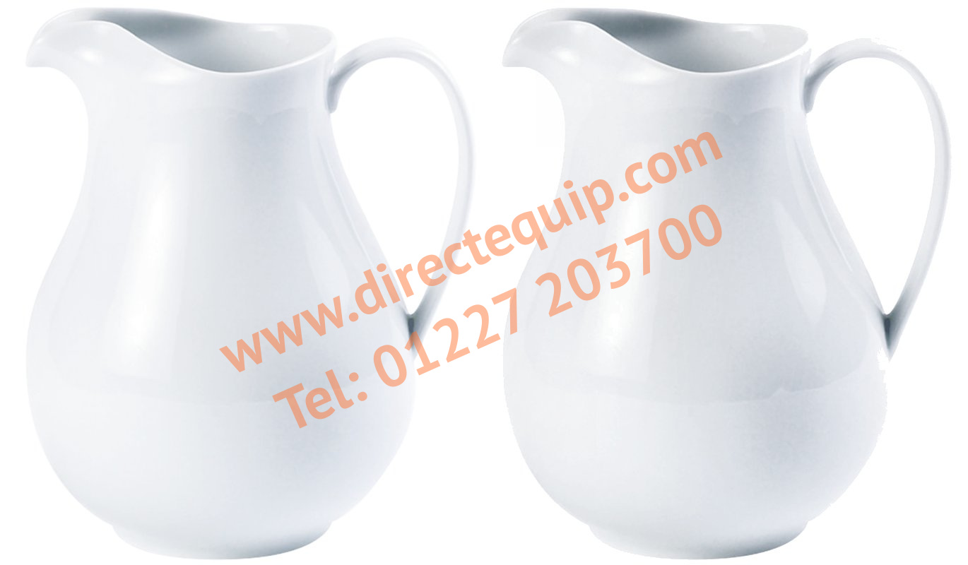 Porcelite Ice Lipped Water Jugs