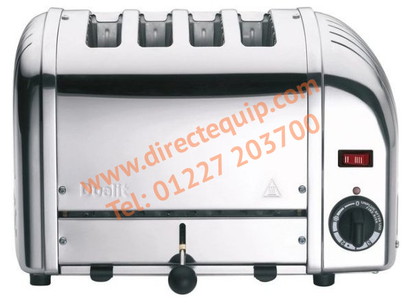 Dualit 4 Slice Bun Toaster 43021, DB4SP