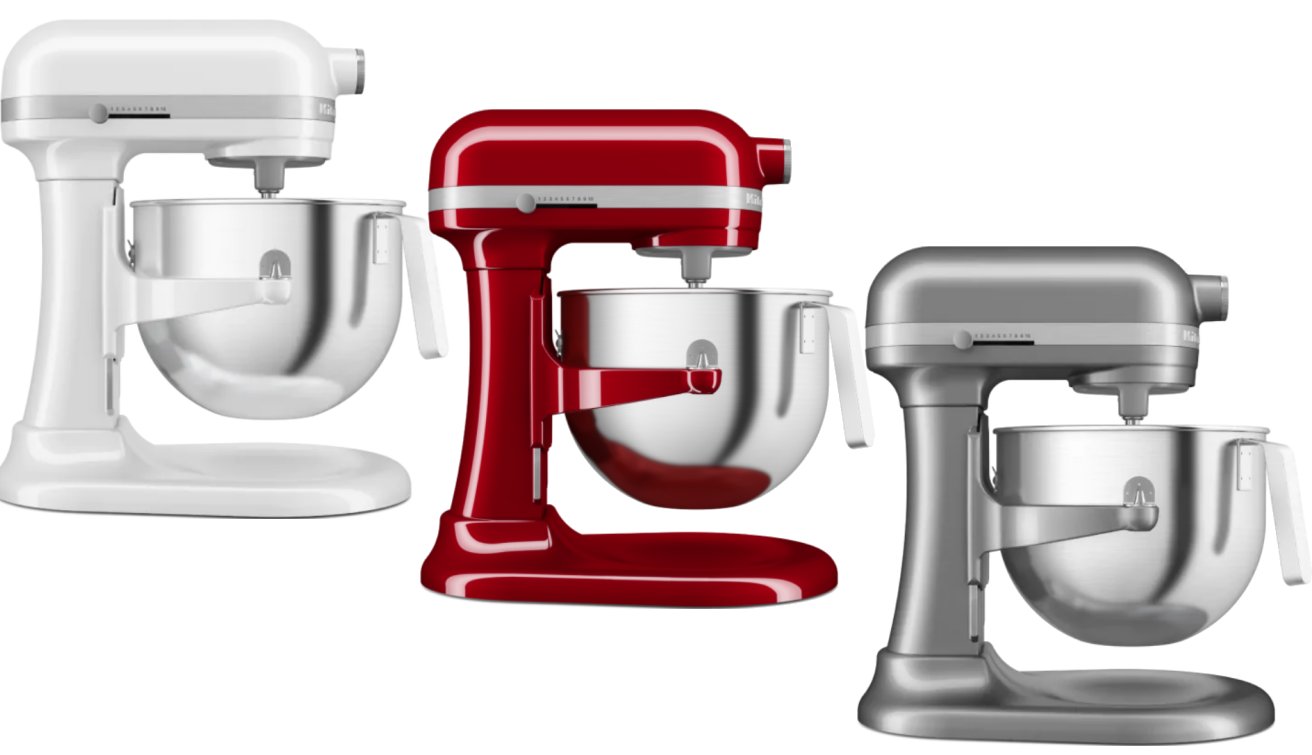KitchenAid 5KSM70JPXB Heavy Duty Stand Mixer 6.6Ltr