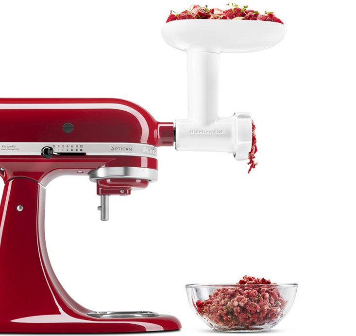 Meat Grinder for KitchenAid Stand Mixers (5KSMFGA)