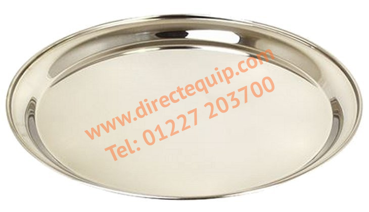 Stainless Steel Round Tray in 2 Sizes
