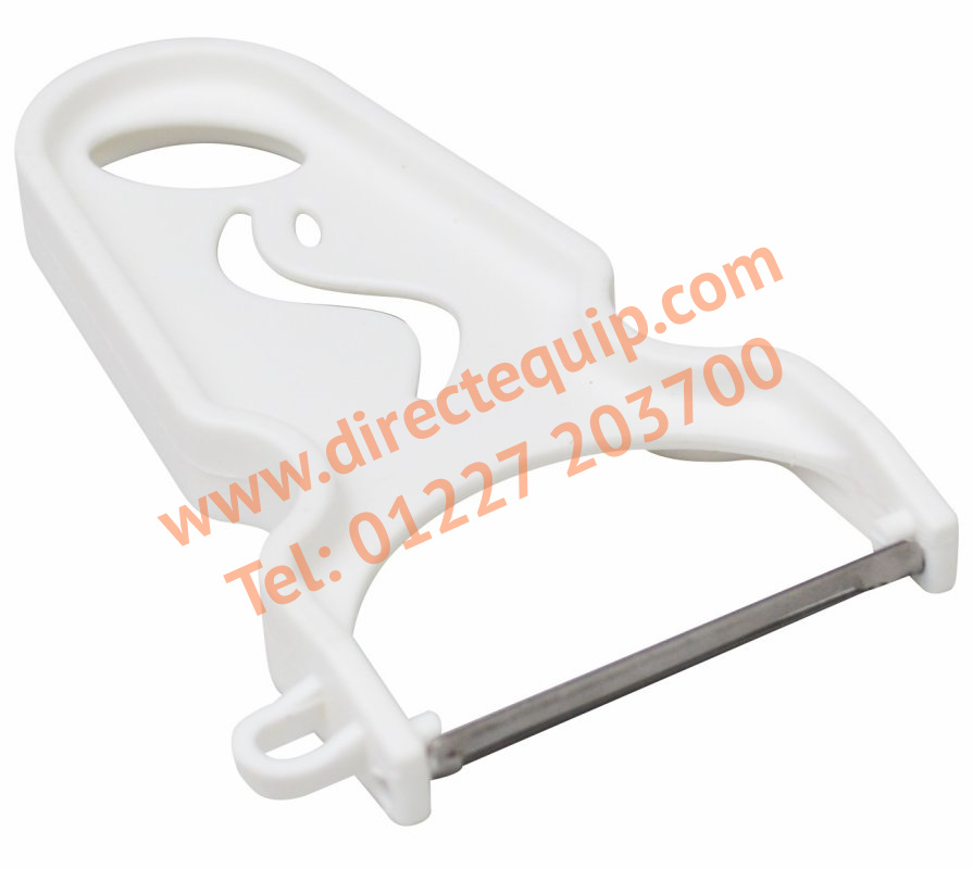 White Plastic Speed Peeler (90015)