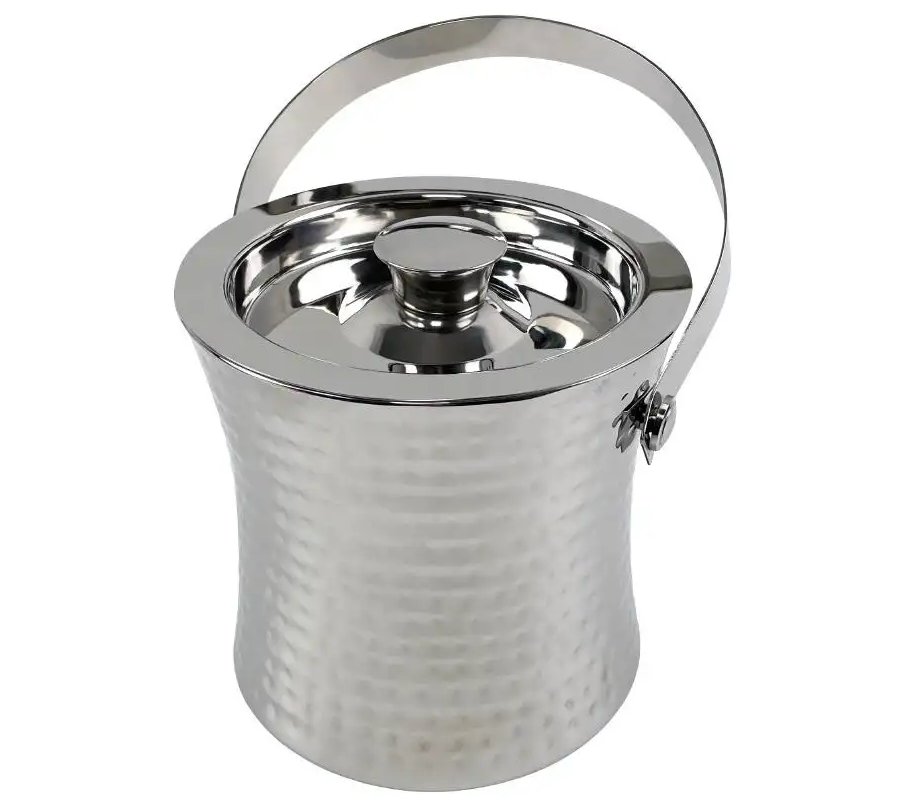 Beaumont Hammered Ice Bucket 1.5Ltr 