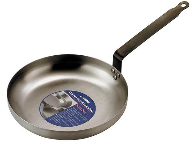Black Iron Omelette Pan 10