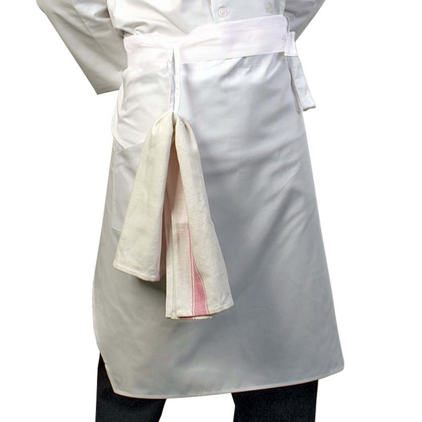 Exec Chef Apron White