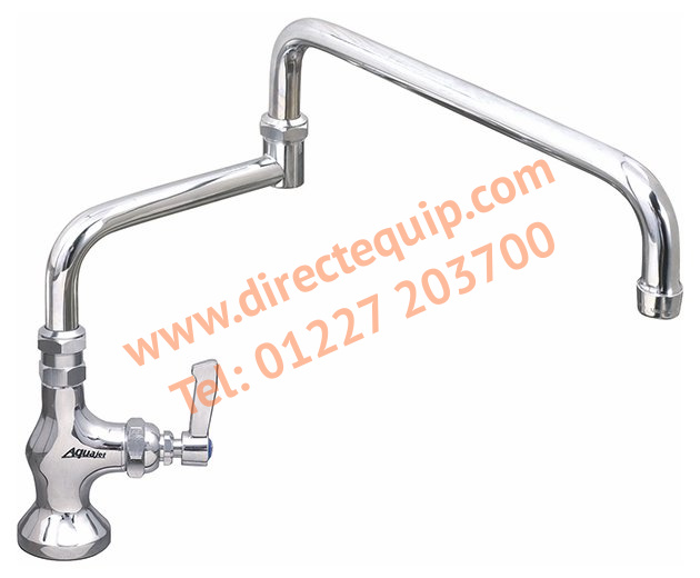 Aquajet 1/2" Sink Tap with Lever Control & 450mm Double Jointed Spout AJ-B-1DJ18L