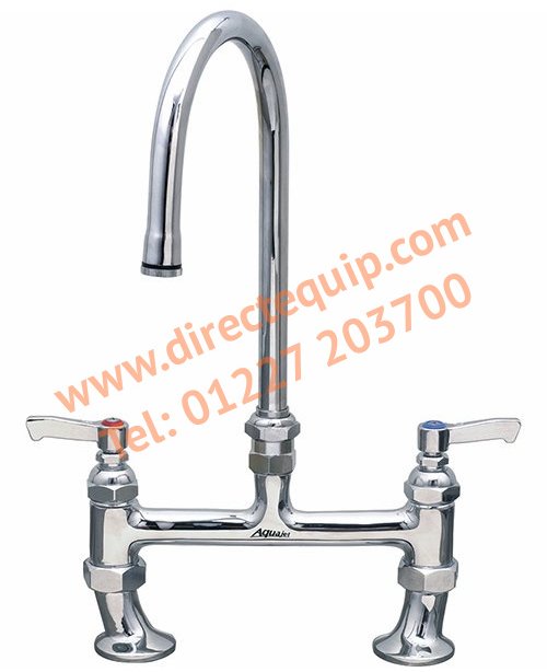 Aquajet 1/2" Mixer Tap with Lever Controls & 150mm Swivel Gooseneck Spout AJ-B-3SG6L