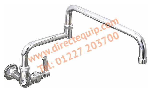 Aquajet 1/2" Taps with Lever Control & 450mm Double Jointed Spout AJ-W-15DJ18L