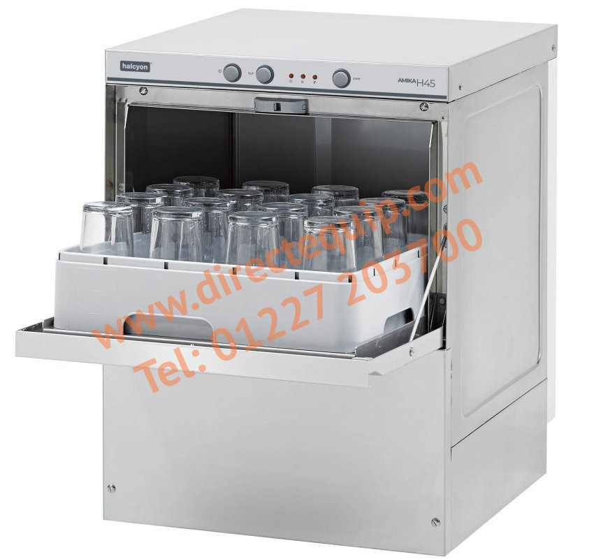 Maidaid Glasswashers 450mm Basket Amika Range AMH45