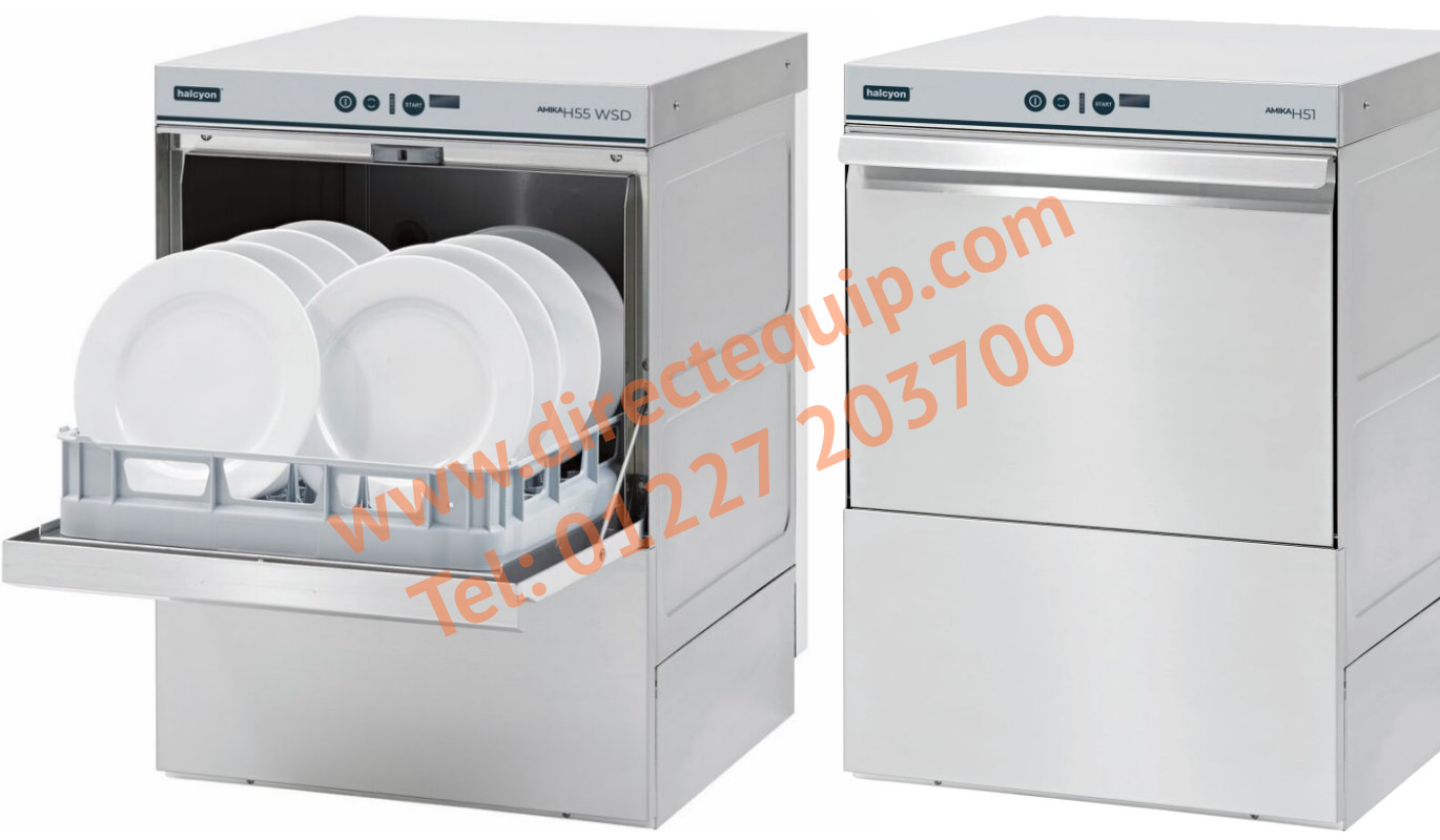 Maidaid AMH51 Amika Range Glasswashers 500mm Basket
