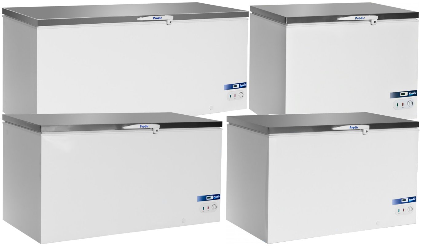 Prodis AR-SS Stainless Steel Lid Chest Freezers